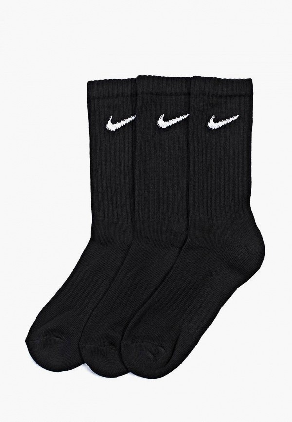 

Носки 3 пары Nike, Черный, UNISEX CUSHION CREW TRAINING SOCK (3 PAIR)