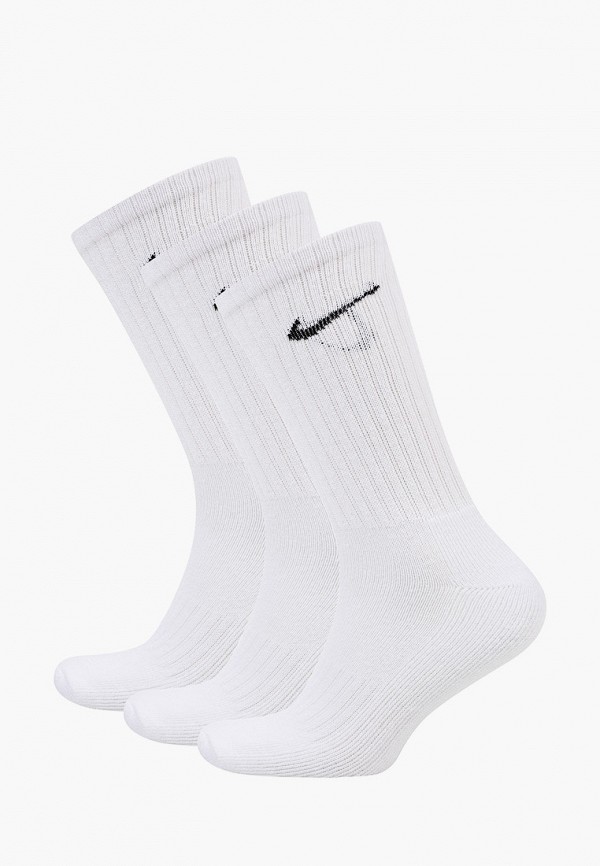 

Носки 3 пары Nike, Белый, UNISEX CUSHION CREW TRAINING SOCK (3 PAIR)