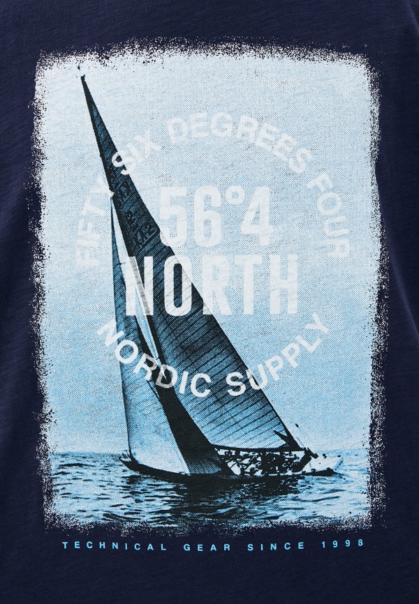 

Футболка North 56-4, Синий, North 56-4 NO034EMHPBT7