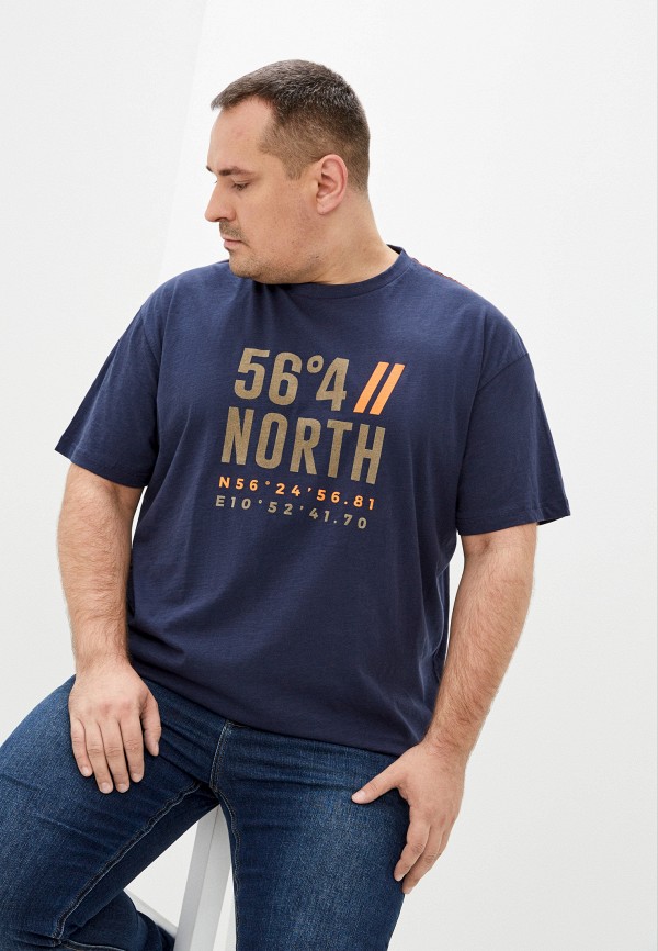 

Футболка North 56-4, Синий