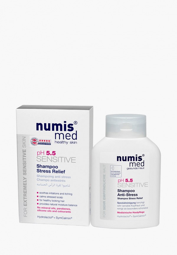 

Шампунь Numis Med, Прозрачный, "СЕНСИТИВ рН 5,5", 200 мл