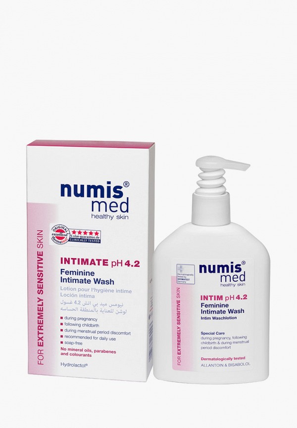 

Средство для интимной гигиены Numis Med, Прозрачный, рН 4,2, 200 мл