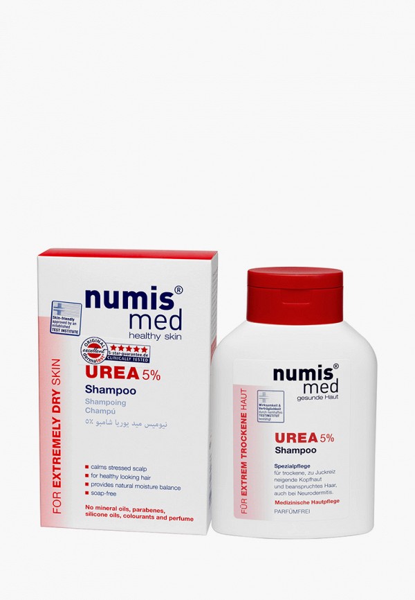 

Шампунь Numis Med, Прозрачный, с мочевиной 5%, 200 мл