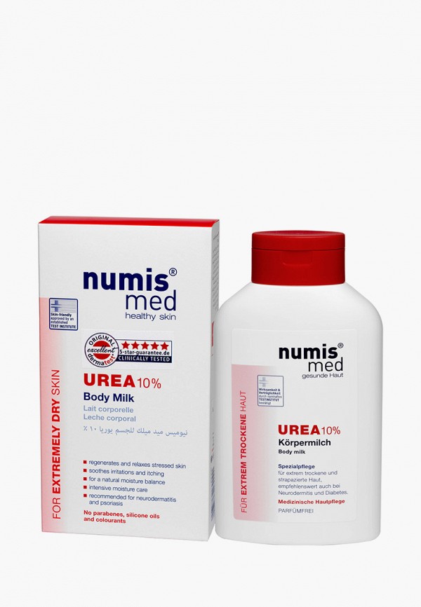 

Молочко для тела Numis Med, Прозрачный, с мочевиной 10%, 300 мл