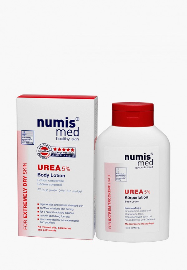 

Сыворотка для тела Numis Med, Прозрачный, с мочевиной 5%, 300 мл