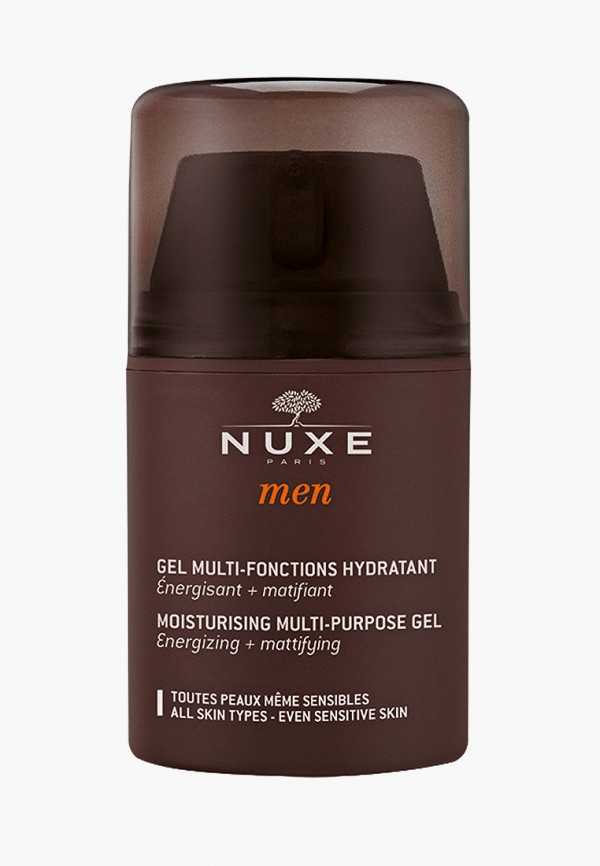 

Гель для лица Nuxe, Прозрачный, NUXE MEN, 50 мл