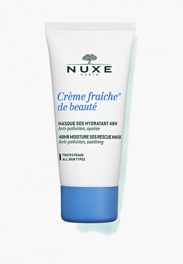 

Маска для лица Nuxe, Прозрачный, CREME FRAICHE DE BEAUTE, 50 мл