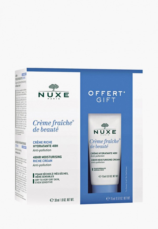 

Набор для ухода за лицом Nuxe, Белый, CREME FRAICHE DE BEAUTE для сухой кожи 30 мл+15 мл
