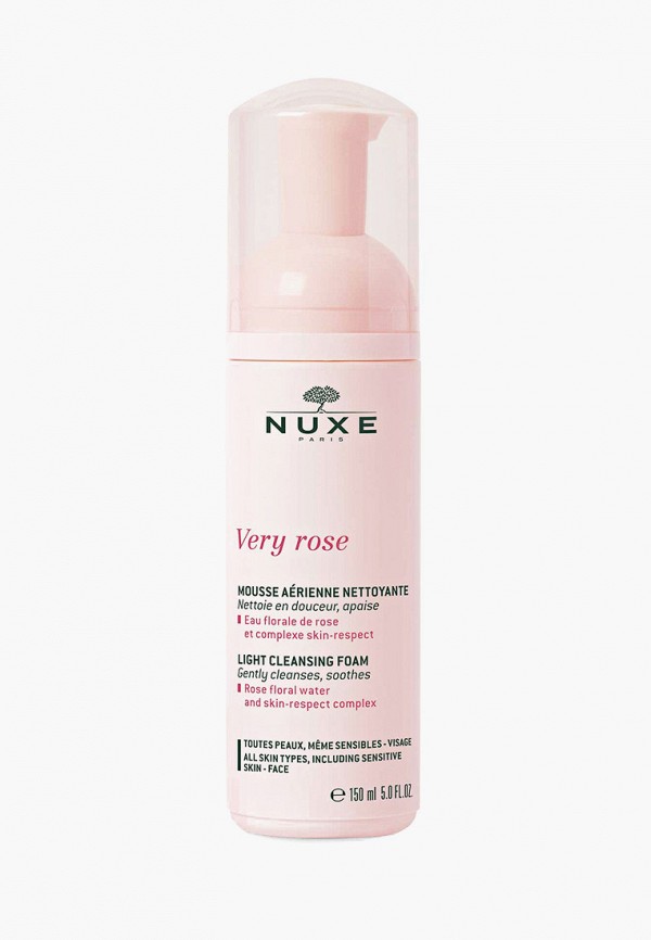 

Пенка для умывания Nuxe, Розовый, VERY ROSE 150 мл