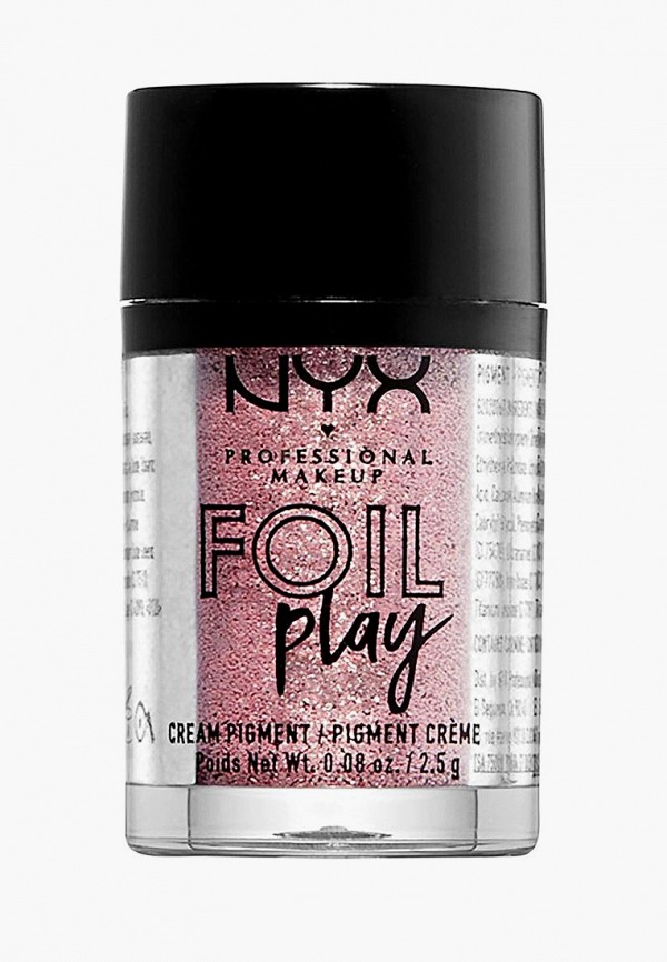 

Тени для век Nyx Professional Makeup, Розовый, кремовые Foil Play Cream Pigment, оттенок 03, French Macaron, 2,5 г