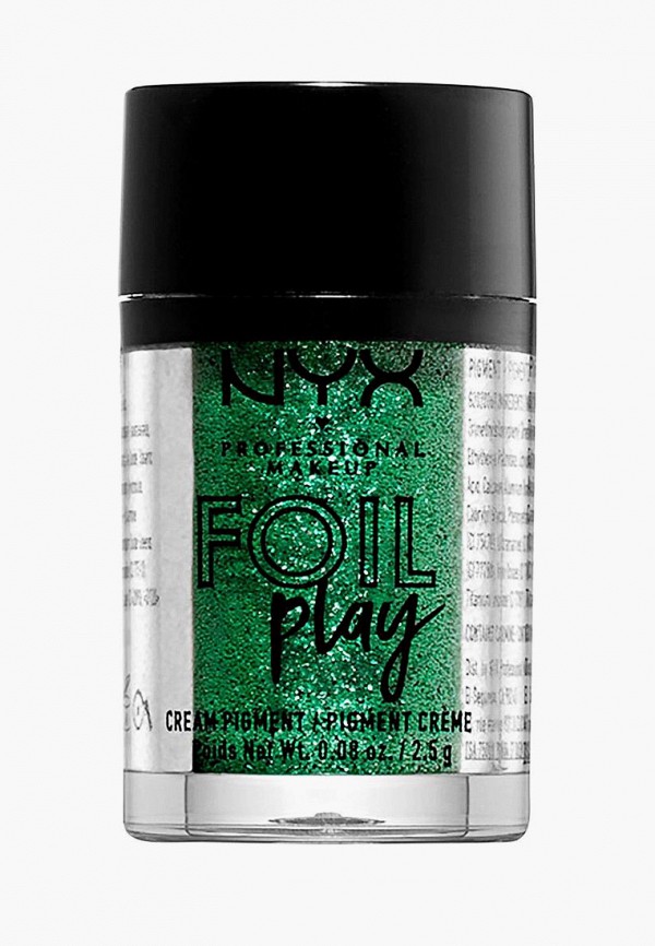 

Тени для век Nyx Professional Makeup, Зеленый, кремовые Foil Play Cream Pigment, оттенок 06, Digital Glitch, 2,5 г
