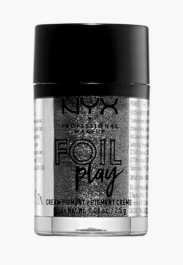 

Тени для век Nyx Professional Makeup, Серебряный, кремовые Foil Play Cream Pigment, оттенок 10, Malice, 2,5 г