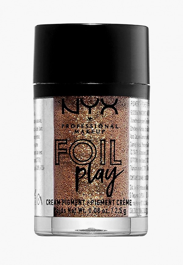 

Тени для век Nyx Professional Makeup, Золотой, Кремовые Foil Play Cream Pigment, оттенок 11, Dauntless, 2,5 г