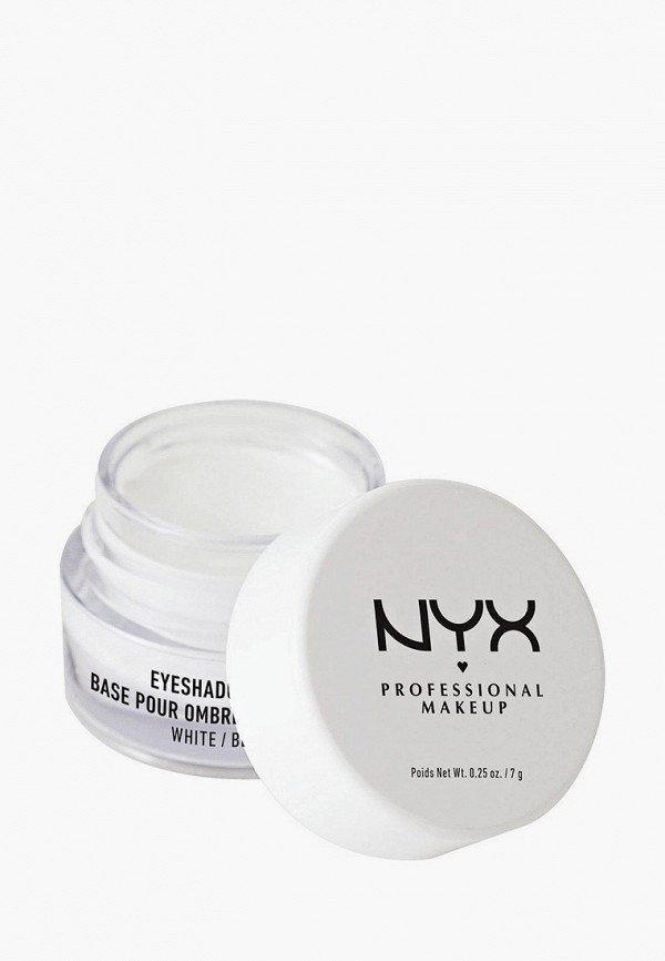 

Праймер для век Nyx Professional Makeup, Белый, Eye Shadow Base, оттенок 01, White, 7 г