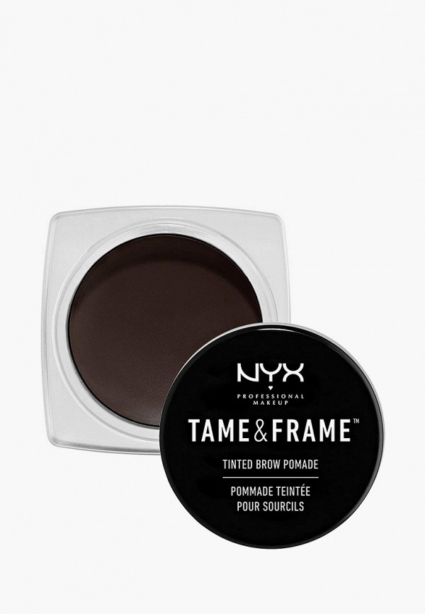 

Помада для бровей Nyx Professional Makeup, Черный, Tame & Frame Tinted Brow Pomade, оттенок 05 Black, 5 г