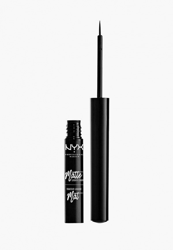 

Подводка для глаз Nyx Professional Makeup, Черный, Matte Liquid Liner, оттенок 01, Black, 2 мл