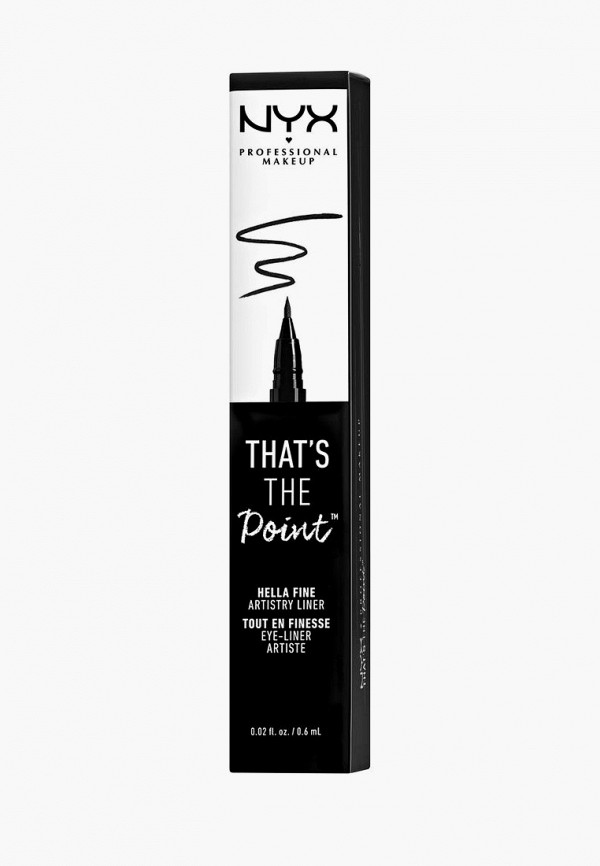 

Подводка для глаз Nyx Professional Makeup, Черный, That's The Point Eyeliner, оттенок 07, Hella Fine, 2 мл