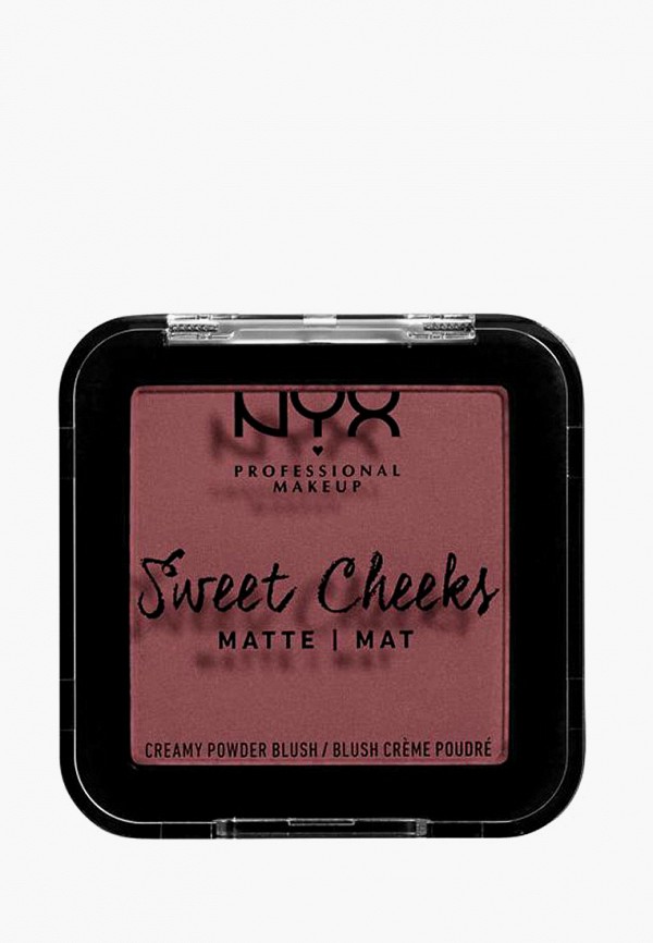 

Румяна Nyx Professional Makeup, Розовый, Sweet Cheeks Creamy Powder Blush Matte, оттенок 02, Fig, 5 г