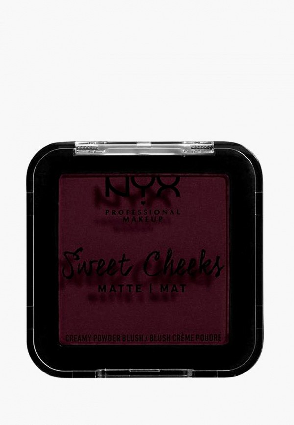 

Румяна Nyx Professional Makeup, Фиолетовый, Sweet Cheeks Creamy Powder Blush Matte, оттенок 06, Boom & Bloom, 5 г