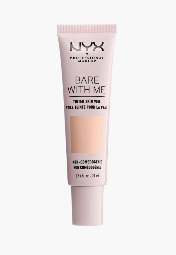 

Тональное средство Nyx Professional Makeup, Розовый, Bare With Me Tinted Skin Veil, оттенок 01, Pale Light, 27 мл