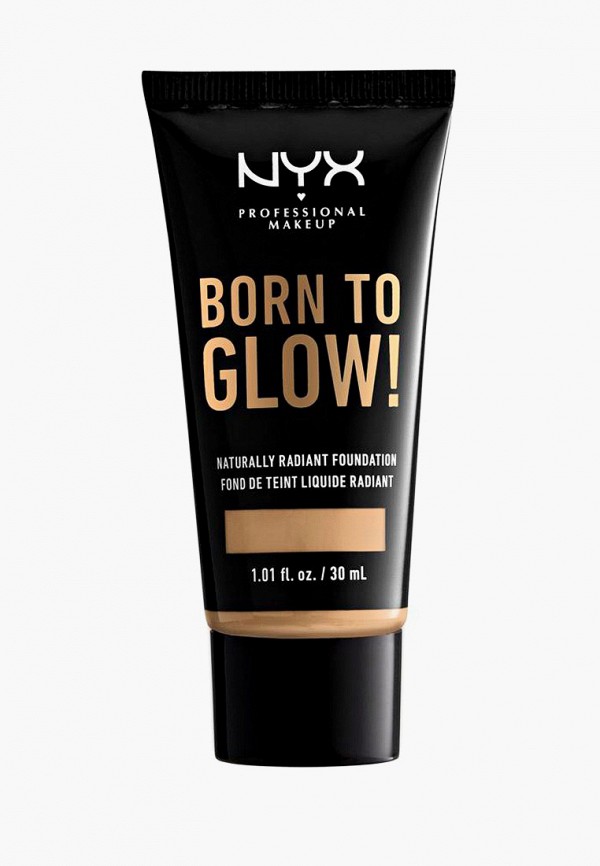 

Тональное средство Nyx Professional Makeup, Бежевый, Born To Glow Naturally Radiant Foundation, оттенок 08, True Beige, 30 мл