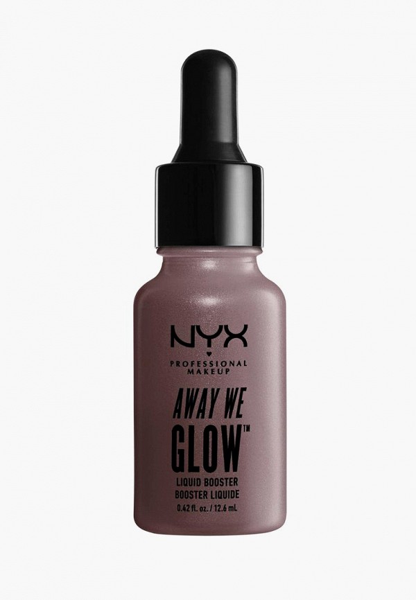 

Хайлайтер Nyx Professional Makeup, Фиолетовый, Away We Glow Liquid, оттенок 02, Glazed Donut, 12,6 мл