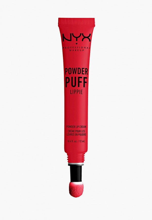

Помада Nyx Professional Makeup, Красный, Powder Puff Lippie, оттенок 16, Boys Tears, 12 мл