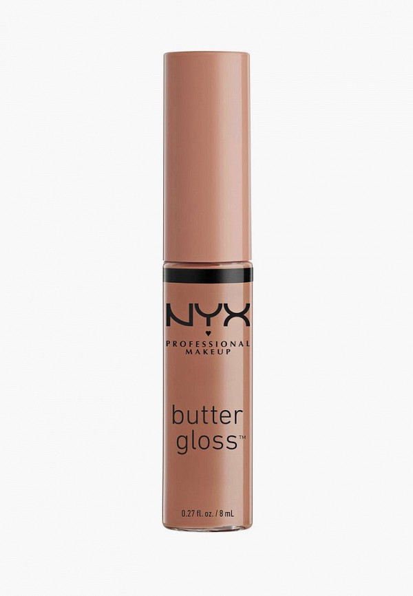 

Блеск для губ Nyx Professional Makeup, Бежевый, Butter Lip Gloss, оттенок 14, Madeleine, 8 мл