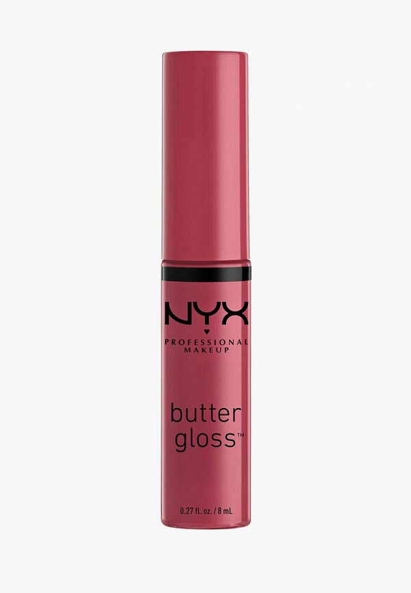 

Блеск для губ Nyx Professional Makeup, Розовый, Butter Lip Gloss, оттенок 32, Strawberry Cheesecake, 8 мл