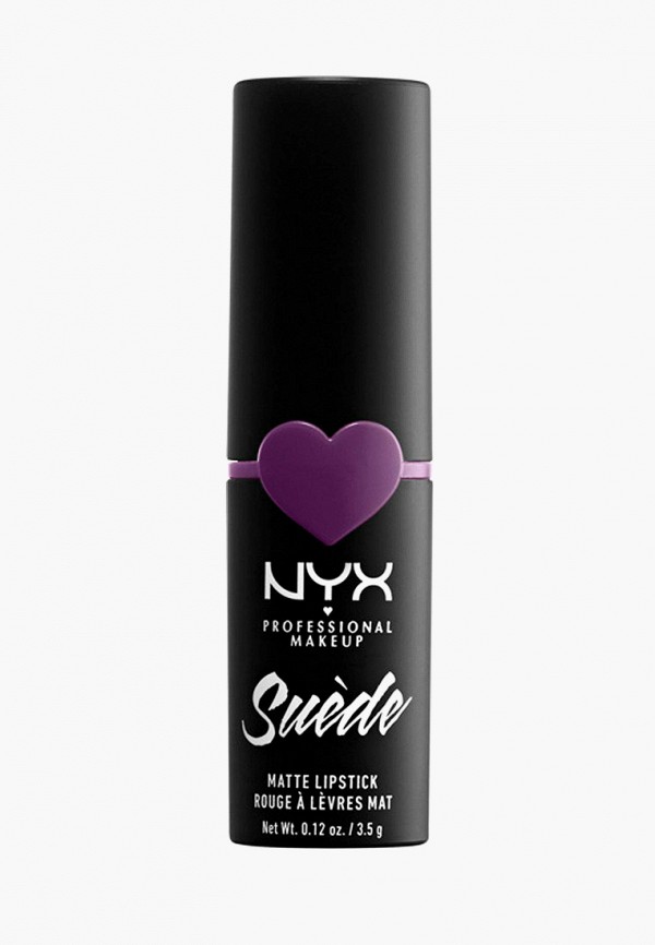 

Помада Nyx Professional Makeup, Фиолетовый, Suede Matte Lipstick, оттенок 33, Subversive Socialite, 3,5 г