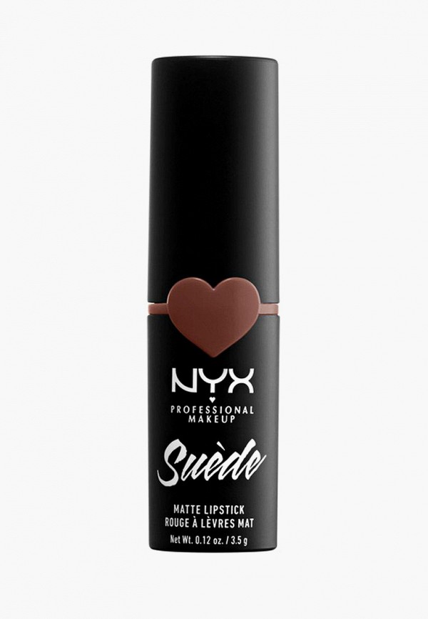 

Помада Nyx Professional Makeup, Коричневый, Suede Matte Lipstick, оттенок 04, Free Spirit, 3,5 г