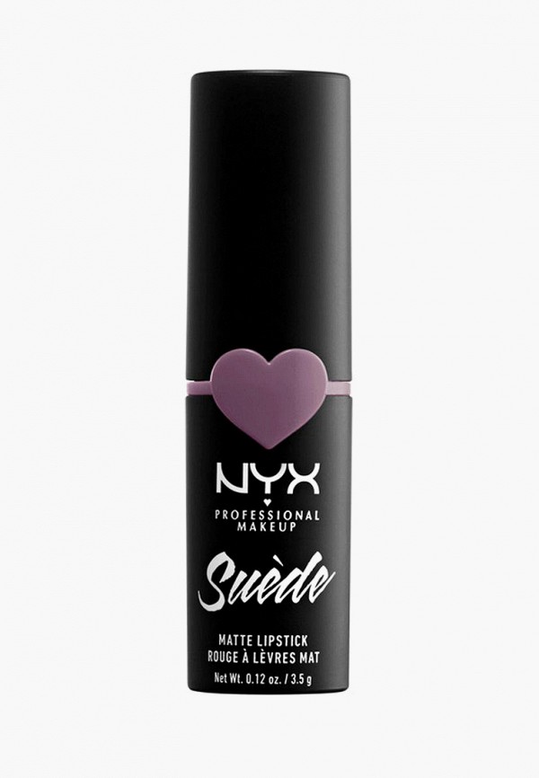 

Помада Nyx Professional Makeup, Фиолетовый, Suede Matte Lipstick Матовая, оттенок 15, Violet Smoke, 3,5 г