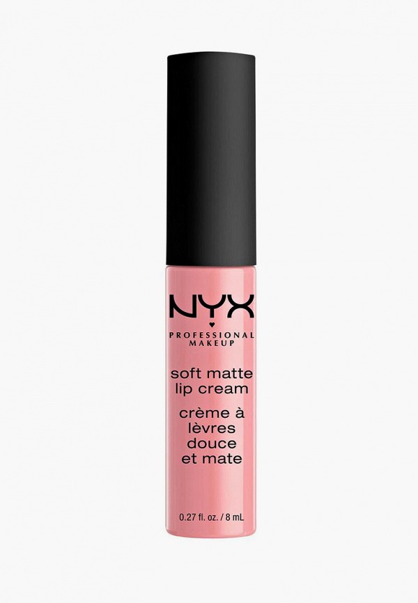 

Помада Nyx Professional Makeup, Розовый, Soft Matte Lip Cream Матовая, оттенок 03, Tokyo, 8 мл