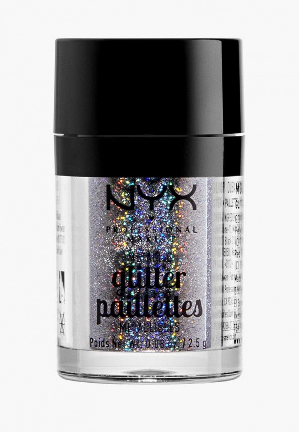 

Глиттер Nyx Professional Makeup, Разноцветный, для лица и тела GLITTER STYLE STAR 06