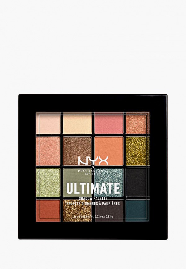 

Палетка для глаз Nyx Professional Makeup, Разноцветный, ULTIMATE SHADOW PALETTE UTOPIA, 95 г