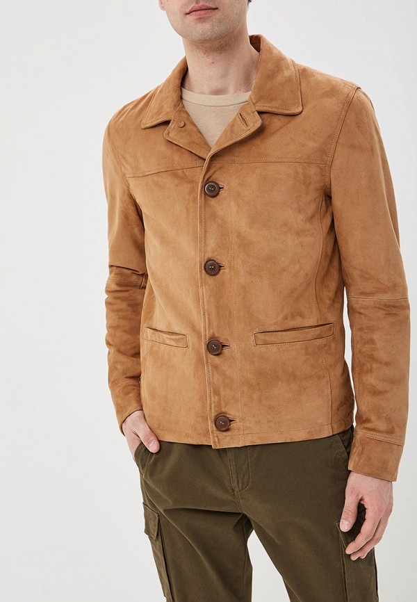 

Куртка кожаная Oakwood, Oakwood OA002EMDVTM9, Бежевый