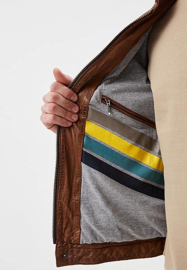 

Куртка кожаная Oakwood; Oakwood OA002EMDVTN2, Коричневый