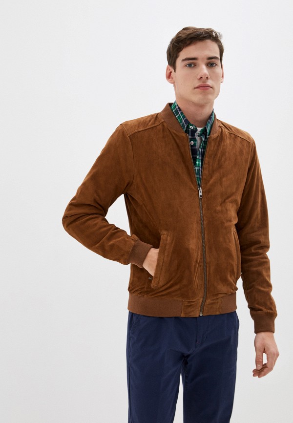 

Куртка кожаная Oakwood, Коричневый, Oakwood OA002EMHOFQ0