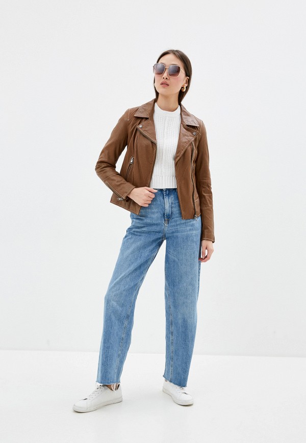 

Куртка кожаная Oakwood, Коричневый, Oakwood OA002EWHOFO6