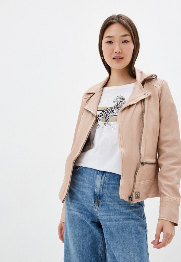 

Куртка кожаная Oakwood, Розовый, Oakwood OA002EWHOFP1