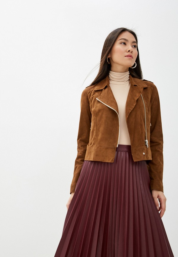 

Куртка кожаная Oakwood, Коричневый, Oakwood OA002EWHOFP4
