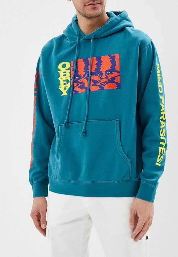 

Худи Obey, Бирюзовый