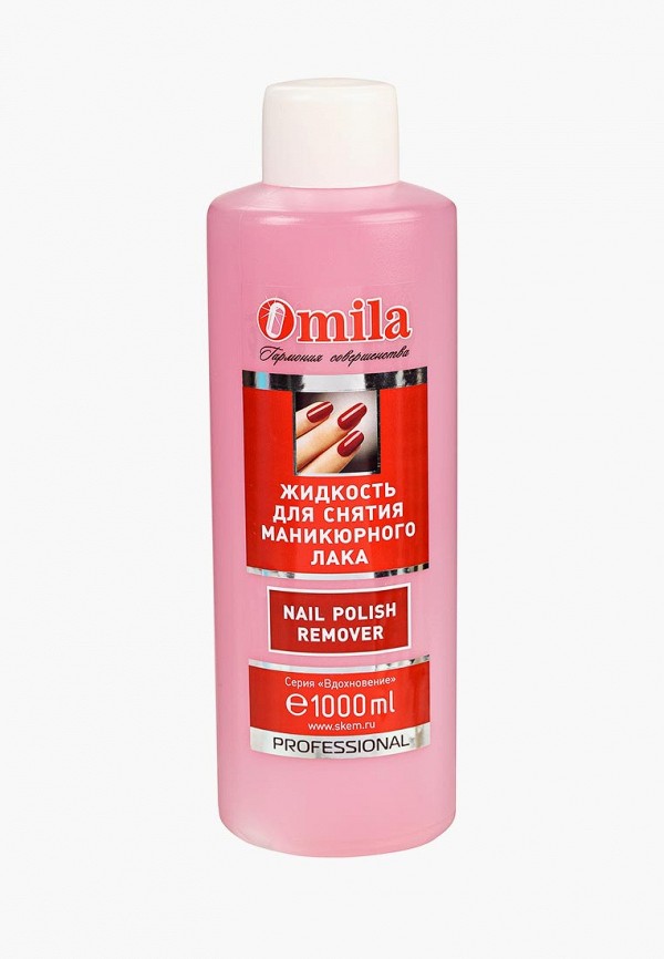 

Средство для снятия лака Omila, Розовый, Красная роза, 1000 мл