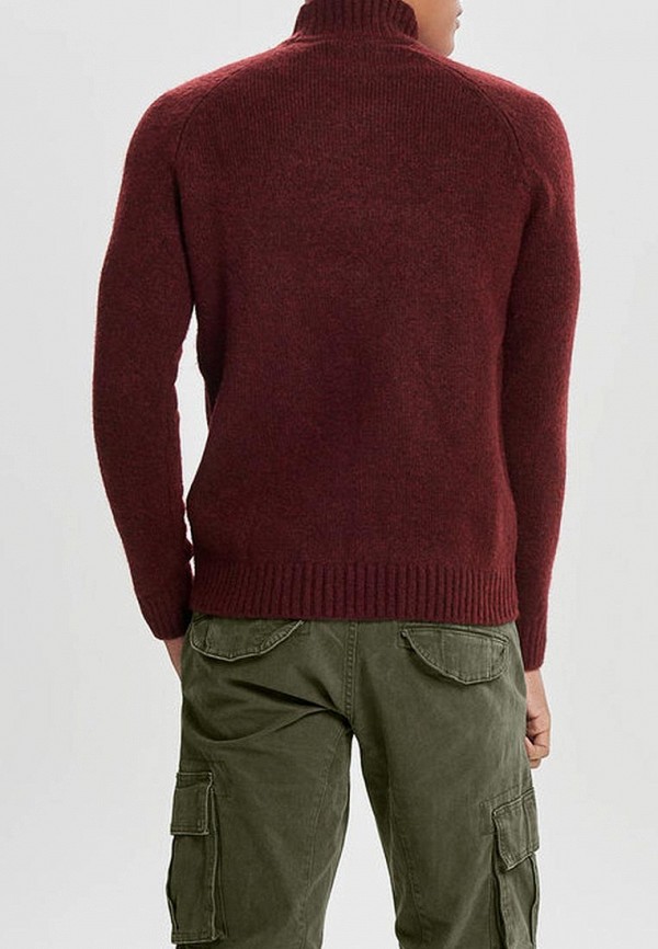 

Свитер Only & Sons; Only & Sons ON013EMBKNJ3, Бордовый