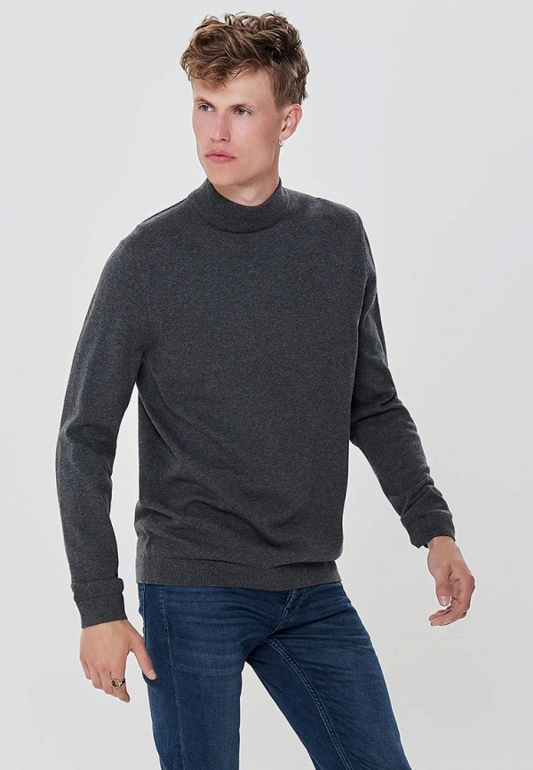 

Водолазка Only & Sons, Серый