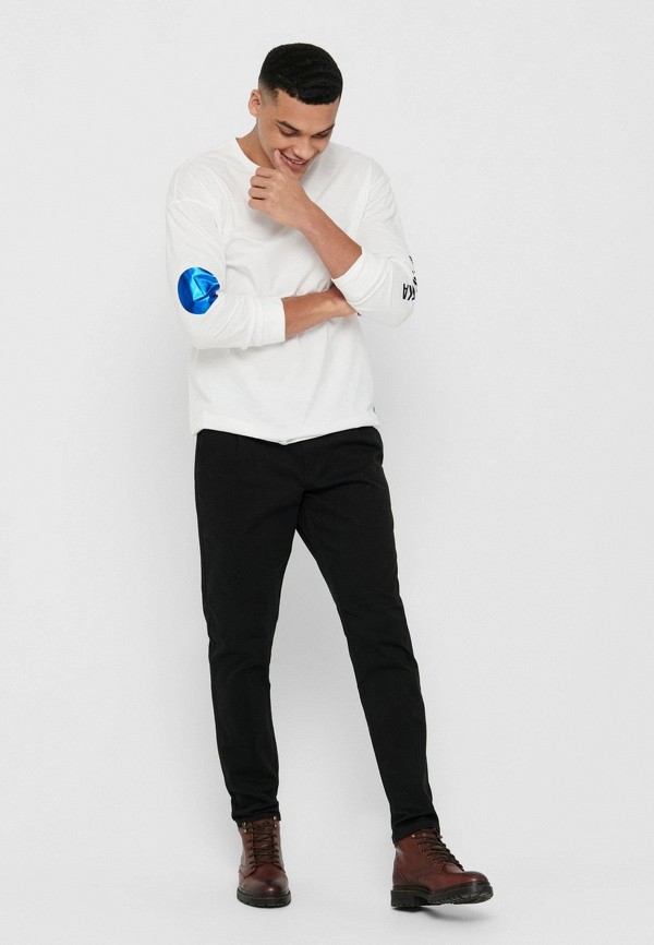 

Чиносы Only & Sons, Черный, Only & Sons ON013EMHJCD2