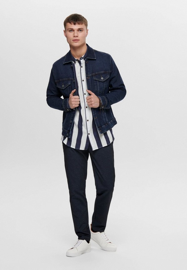 

Куртка джинсовая Only & Sons, Синий, Only & Sons ON013EMHJCD3