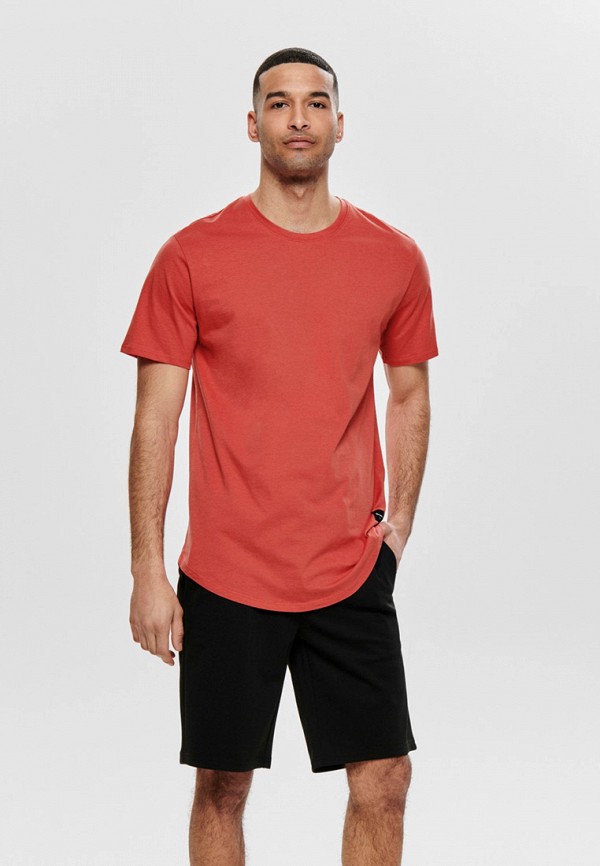 

Футболка Only & Sons, Коралловый, Only & Sons ON013EMHXCN7