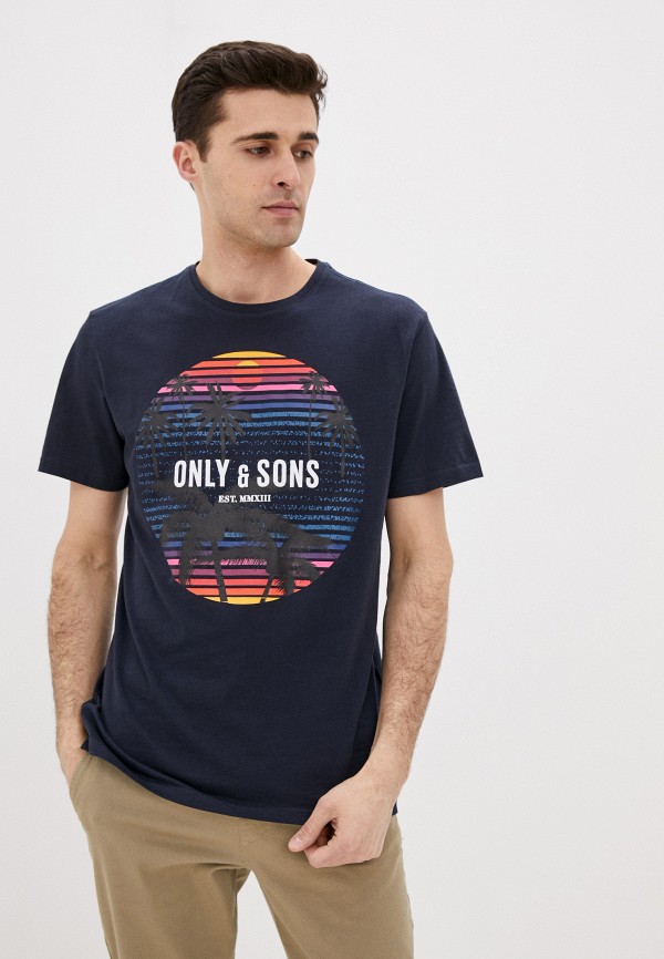 

Футболка Only & Sons, Синий