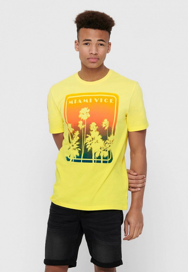 

Футболка Only & Sons, Желтый